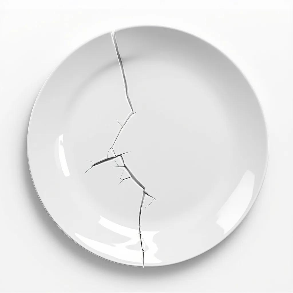 Ceramic Mug/Plate (broken)