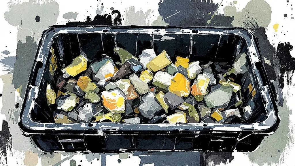 Why Black Plastic Trays Are Hard to Recycle